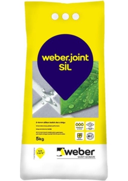.joint Sil Silikonlu Derz Dolgu Fuga Gri 5 kg