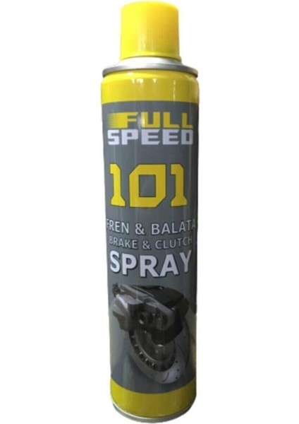 Works Full Speed 101 Fren ve Balata Genel Temizleme Sprey 500 ml 3 Adet