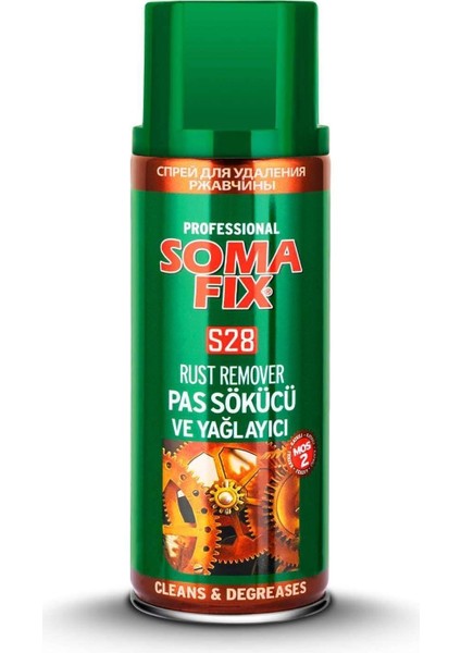 S28 400 ml Pas Sökücü ve Yağlayıcı Sprey