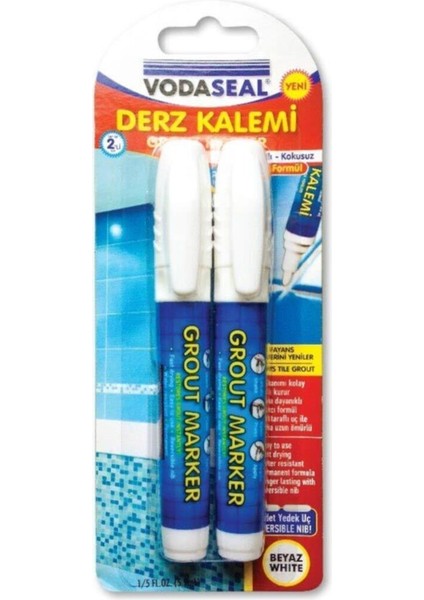 Beyaz Derz Kalemi 2'li fiyatları