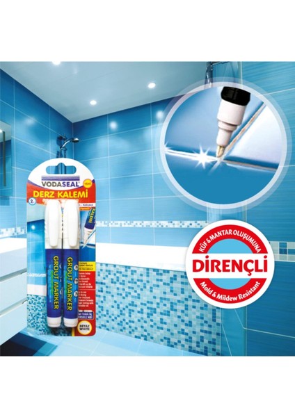 Beyaz Derz Kalemi 2'li modelleri