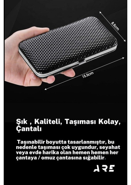 12 Parça Manikür Pedikür Seti Taşıma Çantalı Ithalatçı Garantili modelleri