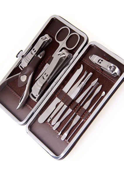 Özel Çantasında 12 Parça Manikür Ve Pedikür Kişisel Bakım Seti fiyatları