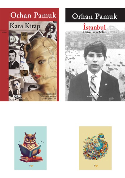 Orhan Pamuk Romanları - İstanbul Romanı 9789750807169 - Kara Kitap - Orhan Pamuk