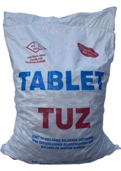 Su Arıtma Tablet Tuz Sodyum Klorür Arıtma Tuz 25