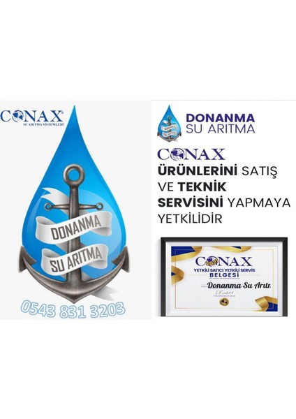 Su Arıtma Cihazı Filtresi Vontron Membran 75 Gpd