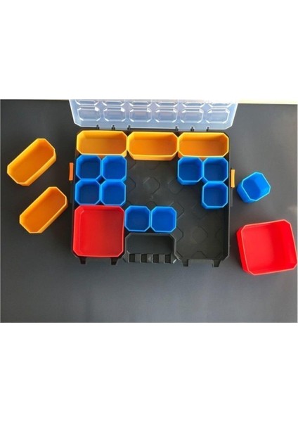HIRDAVATÇIM06 Super-Bag Cube 300 Organizer Takım Çantası - Vida Kutusu