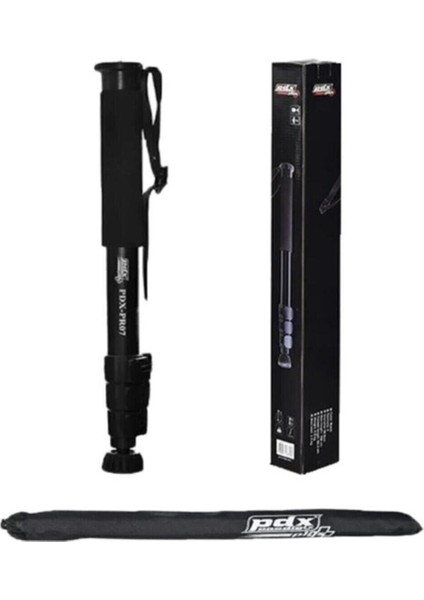 Pro 7 Video Kamera Monopod Profesyonel 170CM Monopod 5kg Pdx Pro