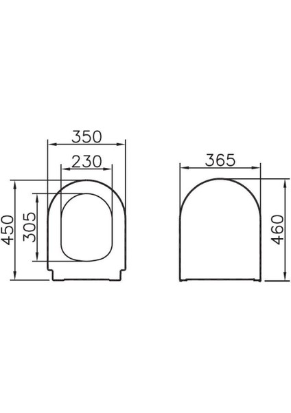 Vitra 85-003-009 Sesyok Klozet Kapağı Yuvarlak Form Yavaş Kapanır Beyaz