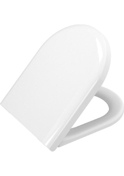 Vitra 85-003-009 Sesyok Klozet Kapağı Yuvarlak Form Yavaş Kapanır Beyaz