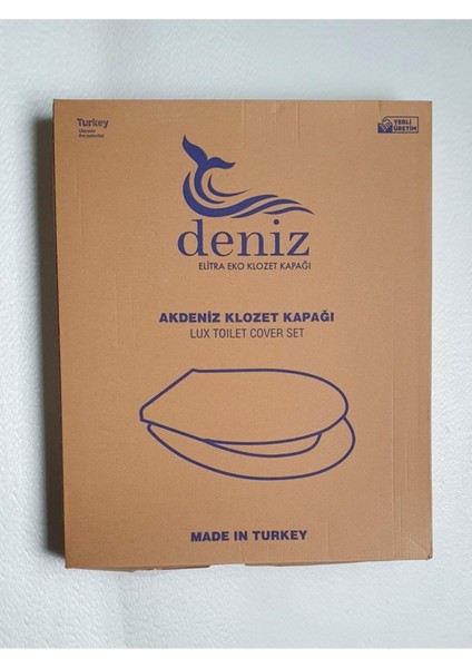 Deniz Akdeniz Eko Klozet Kapağı