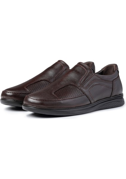 Lofor Hakiki Deri Comfort Ortopedik Erkek Günlük Ayakkabı, Baba Ayakkabısı, Ortopedik Ayakkabı, Loafer Ayakkabı