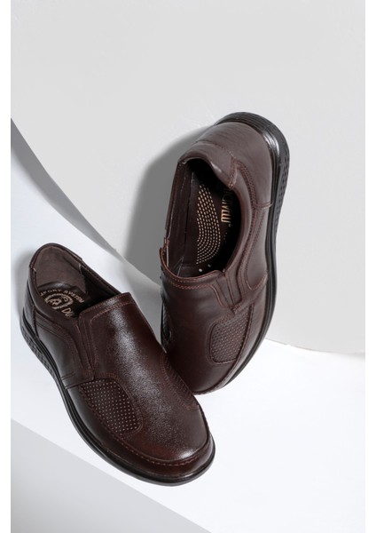 Lofor Hakiki Deri Comfort Ortopedik Erkek Günlük Ayakkabı, Baba Ayakkabısı, Ortopedik Ayakkabı, Loafer Ayakkabı
