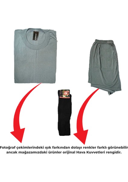 6'lı Ekonomik Havacı Asker Paketi - Havacı Asker Tişörtü Boxer Asker Çorabı modelleri