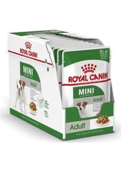 Mini Adult Yetişkin Köpek Pouch 85 gr X12