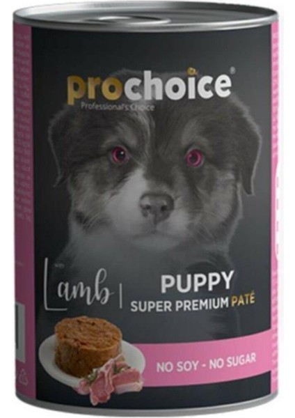 Kuzu Etli Şekersiz Ezme Yavru Köpek Konservesi 400 gr 20 Adet