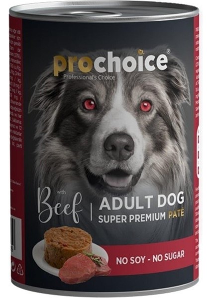 Pro Choice Adult Biftekli Yetişkin Köpek Konservesi 400 gr