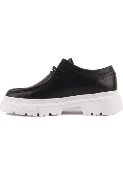 Sail Lakers - Siyah Deri Bağcıklı Erkek Sneaker modelleri