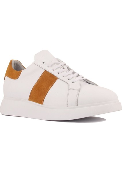 Sail Lakers - Beyaz Deri, Turuncu Süet Erkek Sneaker fiyatları