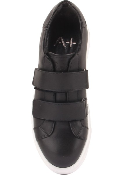 Sail Lakers - Siyah Deri Cırtlı Erkek Günlük Ayakkabı indirimleri