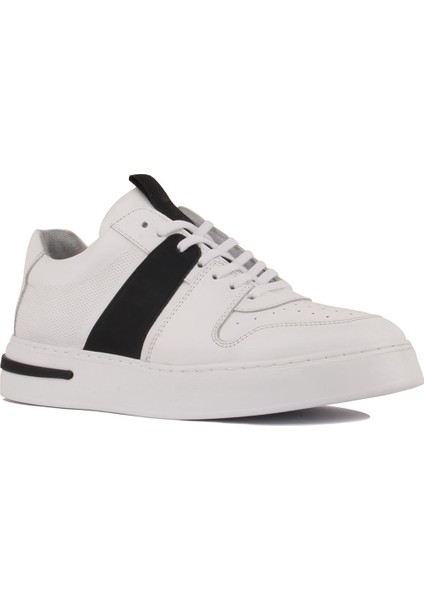 Sail Lakers - Beyaz Deri Bağcıklı Erkek Sneaker fiyatları