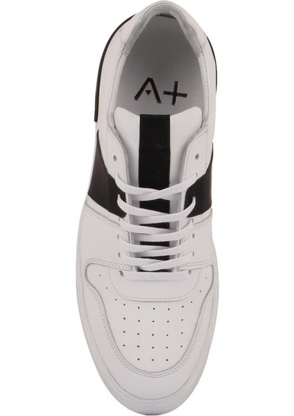 Sail Lakers - Beyaz Deri Bağcıklı Erkek Sneaker indirimleri