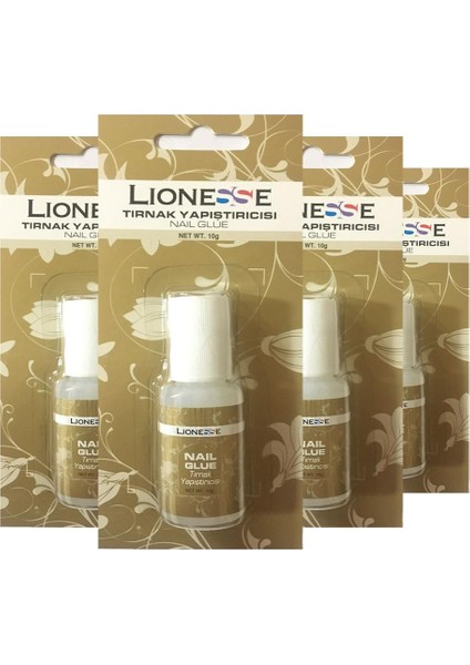 Lionesse Tırnak Yapıştırıcısı x 4
