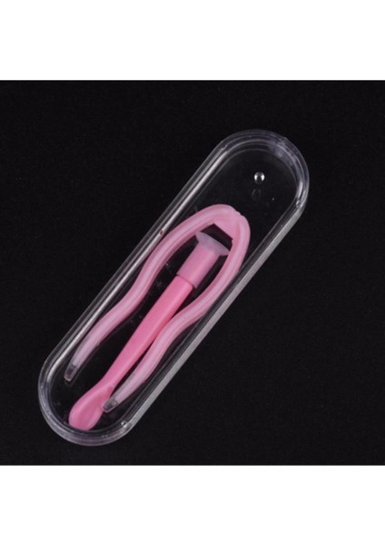 Pembe Kontakt Lens Cımbızı ve Vantuzu