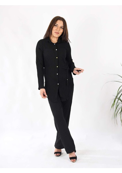 Bürümcük Kumaş Ikili Takım Siyah fiyatları