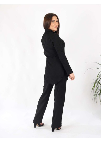 Bürümcük Kumaş Ikili Takım Siyah indirimleri