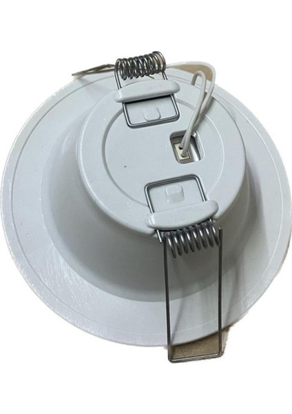 10 Adet 6 Watt / 6W LED Spot Lamba Beyaz Kasa + Beyaz Işık 1 Yıl Güvenceli