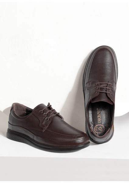 Poce Hakiki Deri Comfort Ortopedik Erkek Günlük Ayakkabı, Baba Ayakkabısı, Ortopedik Ayakkabı, Bağcıklı Ayakkabı indirimleri