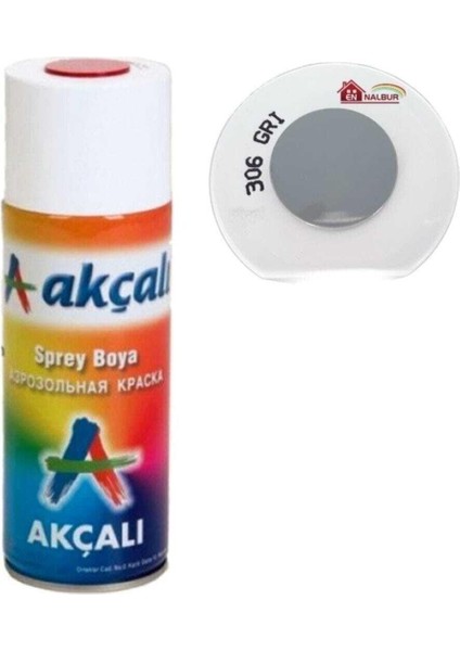 306 Sprey Boya 400ML Gri