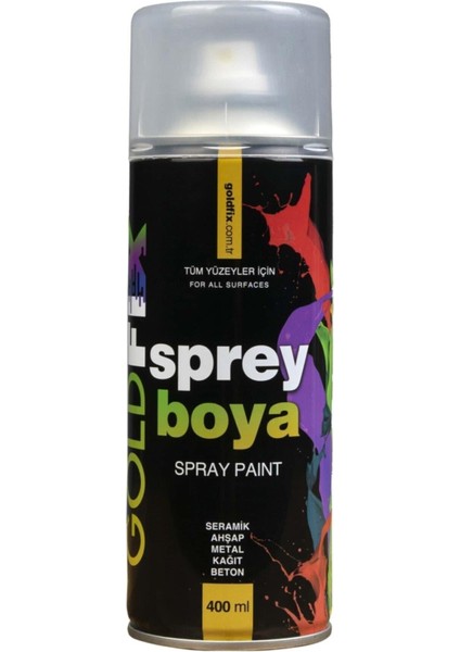 Mat Siyah Sprey Boya 400ML