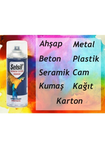Şeffaf Vernik Akrilik Sprey Boya 400ML