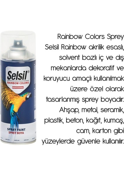 Şeffaf Vernik Akrilik Sprey Boya 400ML modelleri