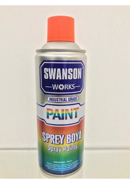 Turuncu Renk Sprey Boya 400 ml