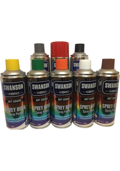 Turuncu Renk Sprey Boya 400 ml