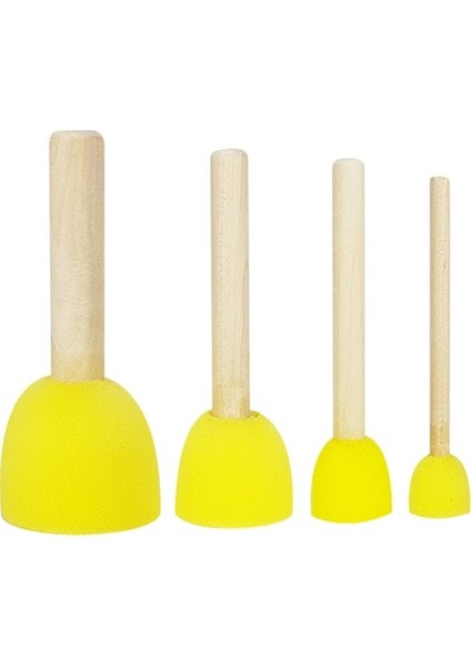 Ponpon Fırça Seti Set 4 Lü