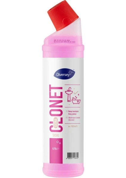 Clonet Extra Banyo Temizleyici ve Kireç Çözücü 750ml