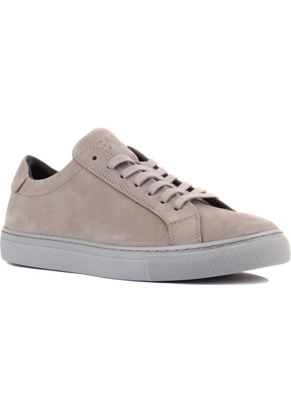 Sail Lakers - Gri Nubuk Deri Bağcıklı Erkek Sneaker fiyatları