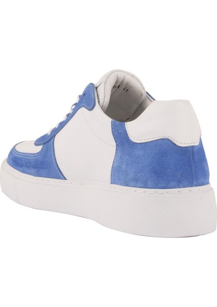 Sail Lakers - Mavi Süet, Beyaz Deri Erkek Sneaker fırsatları