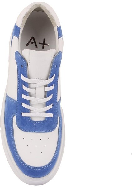 Sail Lakers - Mavi Süet, Beyaz Deri Erkek Sneaker indirimleri