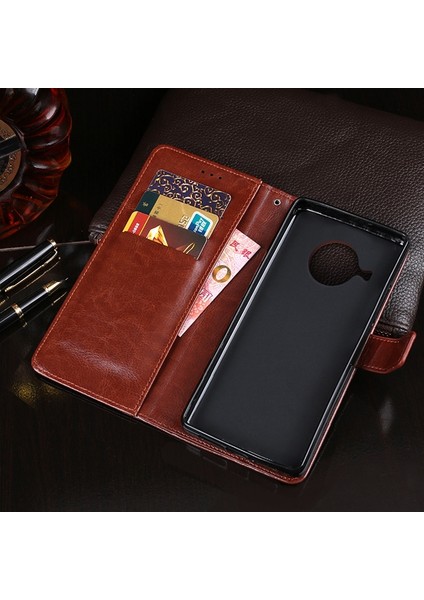 Nokia X10 / X20 Crazy Horse Leather Case Telefon Kılıfı (Yurt Dışından)