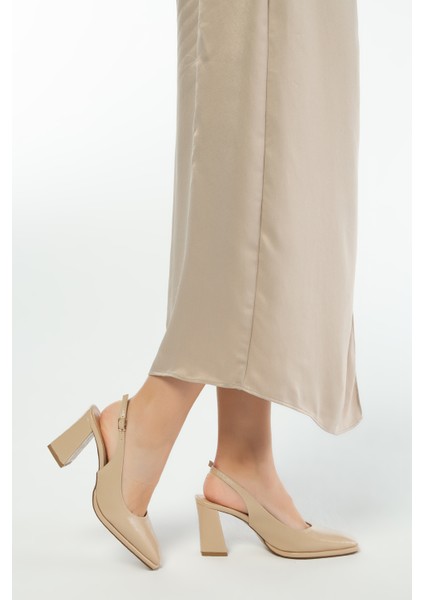 Kadın Vegan Topuklu Ayakkabı 932 7124 Bn Ayk Y23