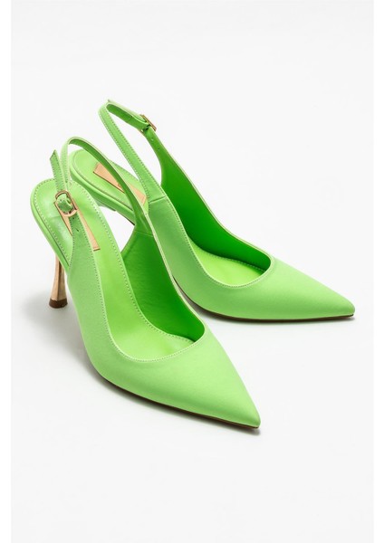 Yeşil Kadın Topuklu Ayakkabı fiyatları