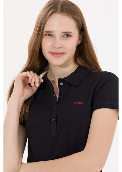 Kadın Siyah Basic T-Shirt 50266348-VR046