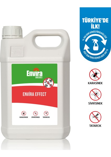 Envira Effect Böcek, Karasinek, Sivrisinek, Tatarcık Spreyi 5 lt