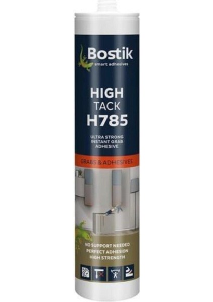 H785 High Tack 290 ml Ultra Güçlü Yapıştırıcı Taş Beton Ayna Cam Seramik