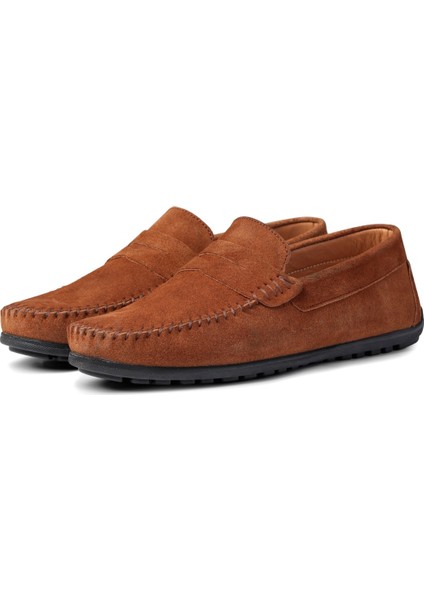 Naran Hakiki Deri Erkek Günlük Ayakkabı, Loafer Ayakkabı, Hafif Ayakkabı, Süet Ayakkabı